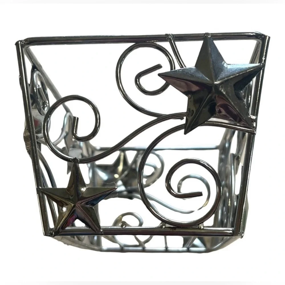 Vintage metal wire,towel,nesting, storage decoration, festive also napkin holder